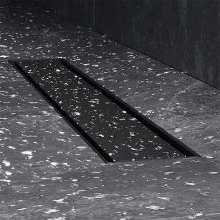 Душевой лоток AM.PM MasterFlow 50 W01SC-U11-050-04BM с Черной матовой решеткой / под плитку Tile